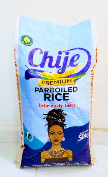 CHIJE PREMIUM PARBOILED RICE 50KG