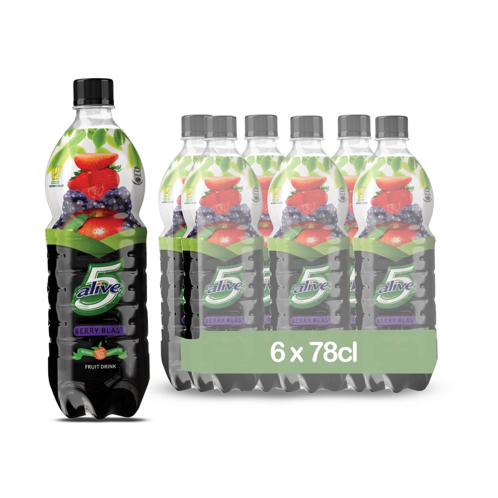 FIVE-ALIVE BERRY BLAST 78CL x 6