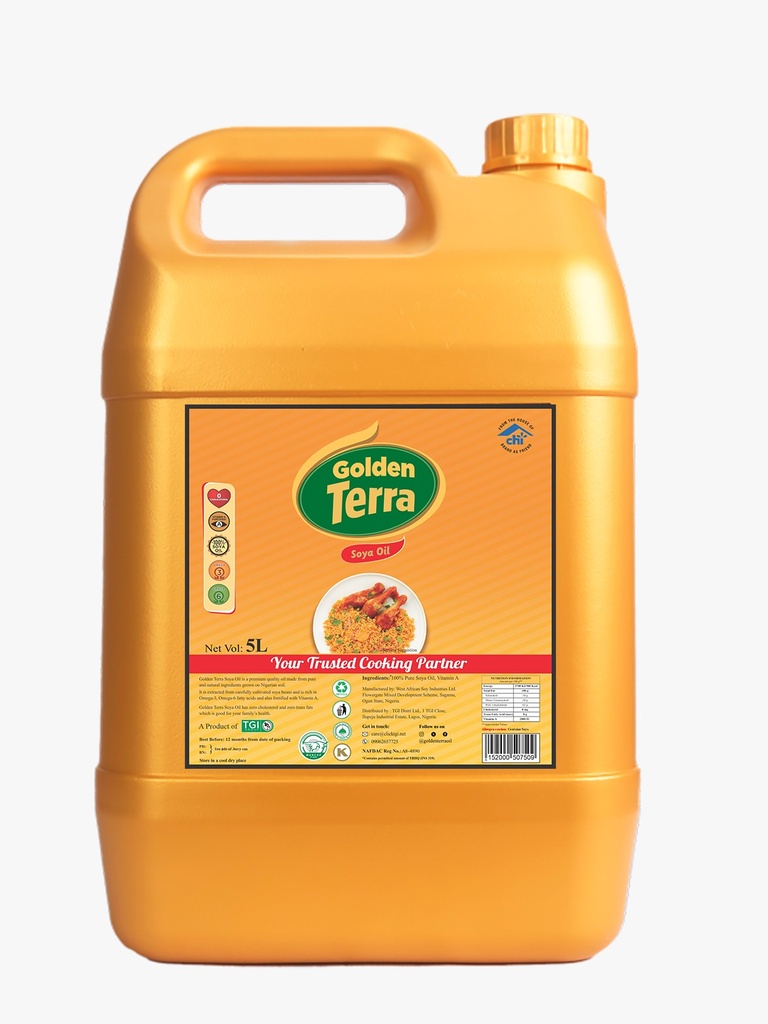 GOLDEN TERRA SOYA OIL 5L X 4