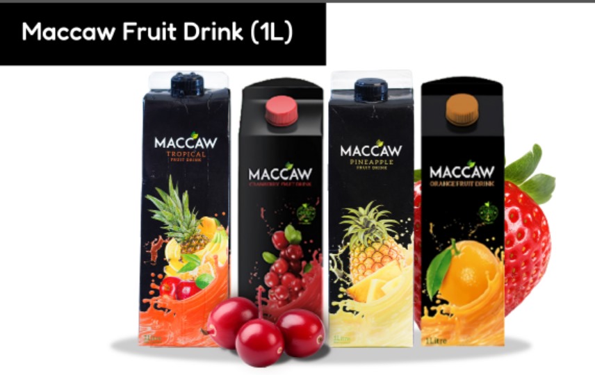 MACCAW PINEAPPLE JUICE 1L X 10