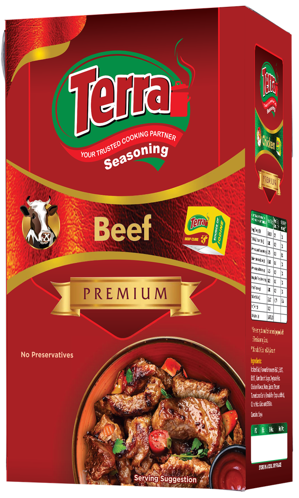 TERRA PREMIUM PACK BEEF CUBE 80 X 20