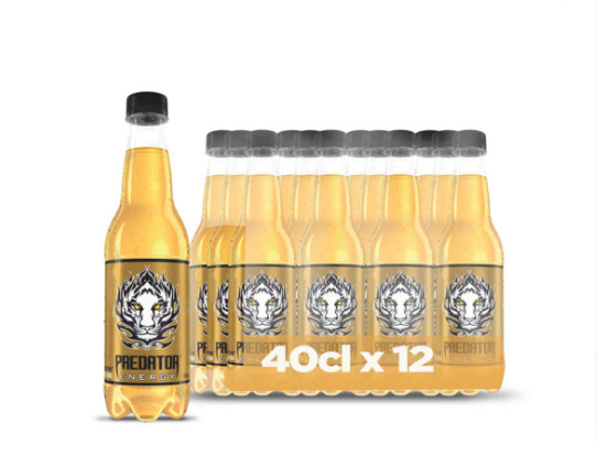 PREDATOR GOLD ENERGY DRINK  40CL X 12