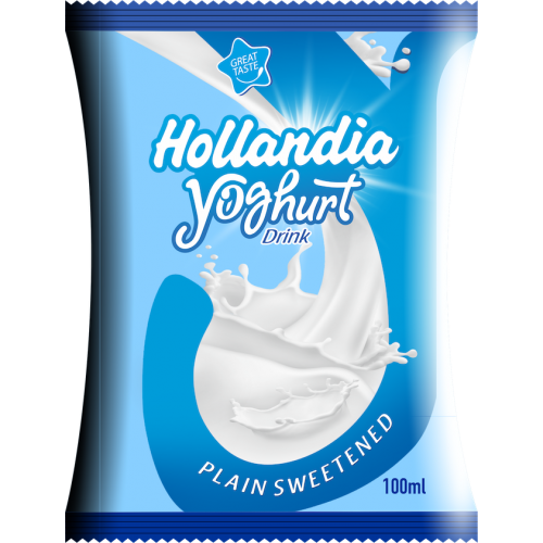 HOLLANDIA YOGHURT PLAIN 90ML X 24