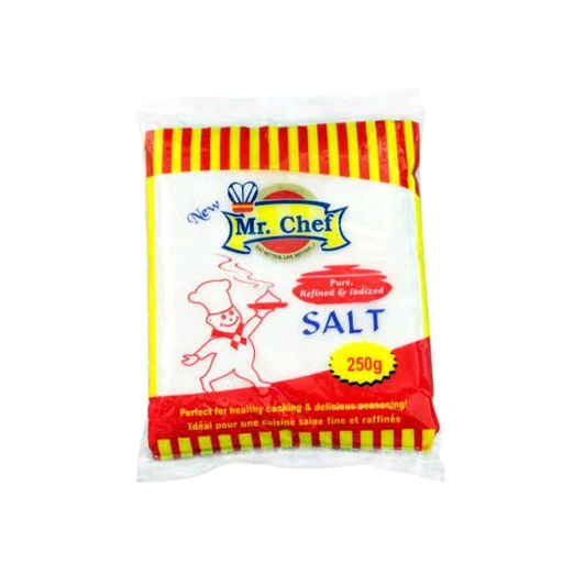 MR CHEF SALT 250G X 80