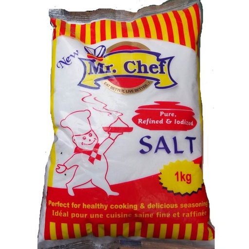 MR CHEF SALT 1KG X 20