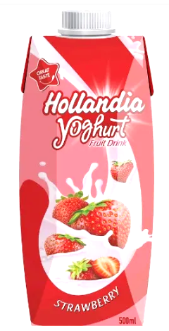 HOLLANDIA YOGHURT STRAWBERRY 500ML X 10