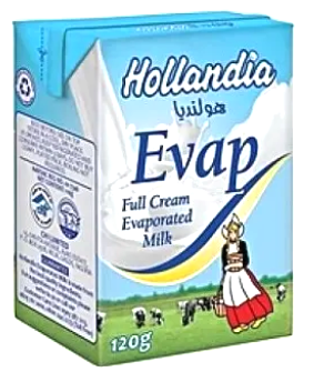 HOLLANDIA EVAP FULL CREAM 120G X 24