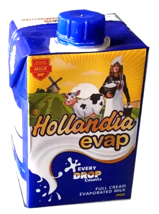 HOLLANDIA EVAP FULL CREAM 190G X 24