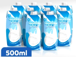 HOLLANDIA YOGHURT PLAIN 500ML X 10