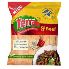 TERRA BEEF CUBE 500 X10