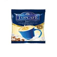[TCR-030-P030] TOPCAFE 3 IN 1 CREAMY COFFEE 30G