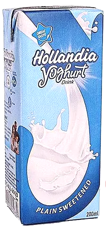 [HYP-180-P024] HOLLANDIA YOGHURT PLAIN 180ml X 24